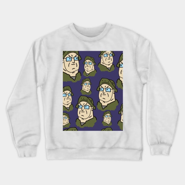 big lez pattern Crewneck Sweatshirt by SturgesC